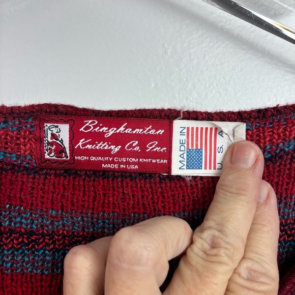 Binghamton Knitting Company Vintage Sweater - Picture 4 of 5